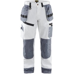 Blåkläder - Werkbroek X1500 - Wit/Grijs - 100% Katoen