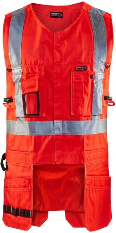 Blåkläder - 3027-1804 - Werkvest - Rood - High Vis