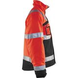Blåkläder Winterjas High Vis Mt Xxl Rood/zwart Xxl