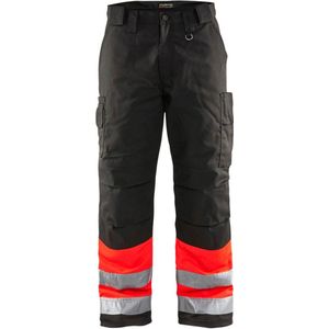 Blaklader Winterwerkbroek High Vis 1862-1811 - High Vis Rood/Zwart