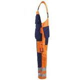 Blåkläder - Bretelbroek - High-Vis Oranje/Marineblauw - 26031860