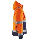 Blåkläder 4870-1987 Winterjas High Vis Oranje/Marineblauw maat 4XL