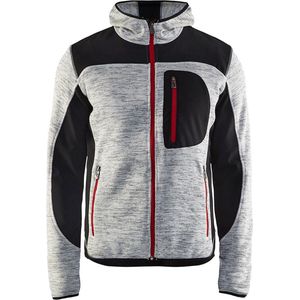 Blaklader - Blakläder Strickjacke, grau / schwarz, Unisex-Größe: 3XL