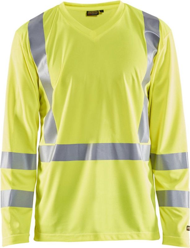 Blåkläder - 3383-1011 - UV-T-shirt - High Vis Geel - Polyester - Lange Mouwen