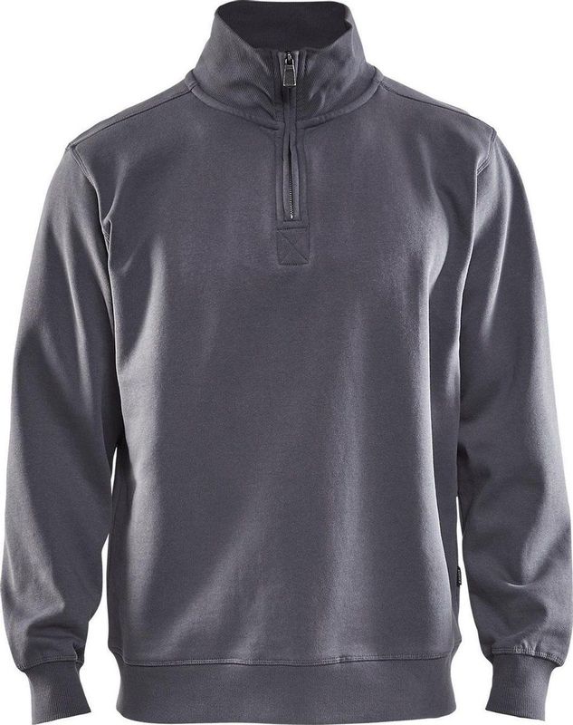 Blåkläder - 3365-1048 - Sweatshirt - Grijs - Jersey - 80% Katoen, 20% Polyester