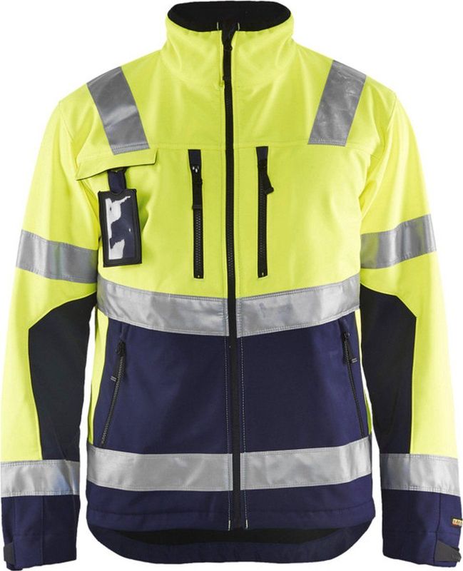 Blåkläder 4900 Softshell jack High Vis