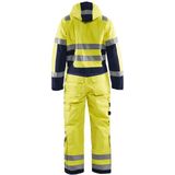 Blåkläder - Multinorm Winteroverall - High-Vis Geel/Marineblauw - Wind- en Waterdicht Materiaal