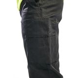 BLAKLÄDER® unisex Warnschutzhose 1564 schwarz, gelb Größe 60