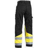 BLAKLÄDER® unisex Warnschutzhose 1564 schwarz, gelb Größe 21