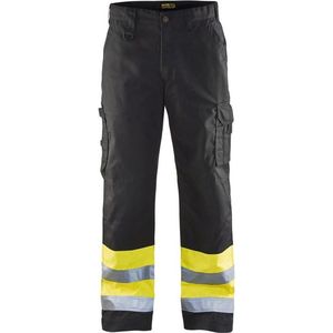 Blaklader Werkbroek High Vis 1564-1811 - Zwart/High Vis Geel