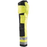 BLAKLÄDER® unisex Warnschutzhose 1568 gelb, schwarz Größe 44
