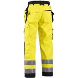 BLAKLÄDER® unisex Warnschutzhose 1568 gelb, schwarz Größe 54