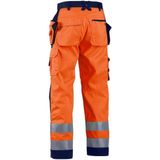 Blaklader Werkbroek High Vis 1568-1811 - High Vis Oranje/Marineblauw