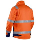 Blåkläder - 4064-1811 - Werkjack - High Vis Oranje/Marineblauw - Waterafstotend