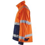 Blåkläder - 4064-1811 - Werkjack - High Vis Oranje/Marineblauw - Waterafstotend