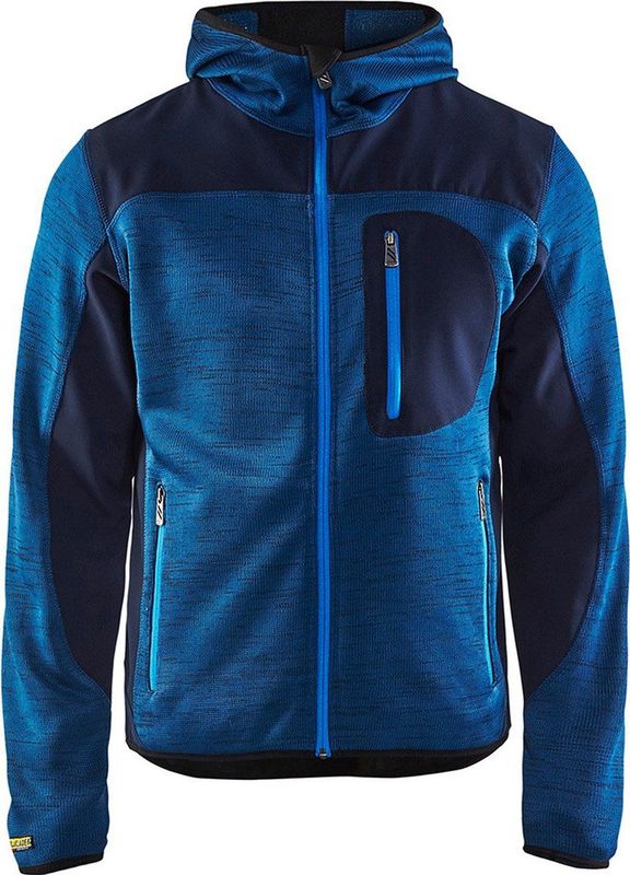 Blåkläder - 4930 - Gebreid Vest - Zwart - Softshell - Met Capuchon