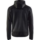 BLAKLÄDER® Herren Strickjacke 4930 dunkelgrau/schwarz Größe S