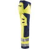 BLAKLÄDER® Herren Warnschutzhose 1566 gelb, marine Größe 56