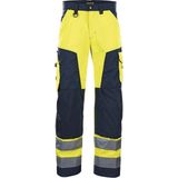 BLAKLÄDER® Herren Warnschutzhose 1566 gelb, marine Größe 60
