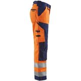 Blåkläder - 1566-1811 Werkbroek - High Vis - Oranje/Marineblauw - CORDURA®-versterkt