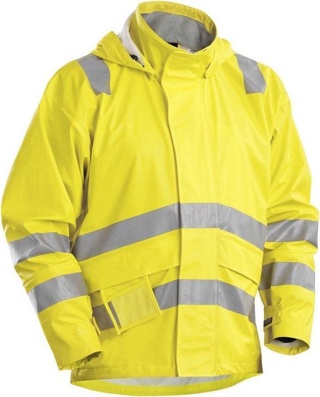 Blåkläder - 4303 - Regenjas - Vlamvertragend - Wind- en Waterdicht - Zwart