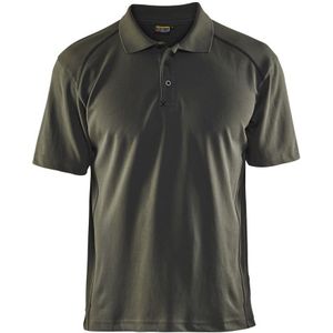 Blåkläder 3326-1051 UV-Piqué polo Army Groen maat 4XL