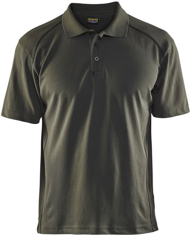 Blåkläder 3326-1051 UV-Piqué polo Army Groen maat 4XL