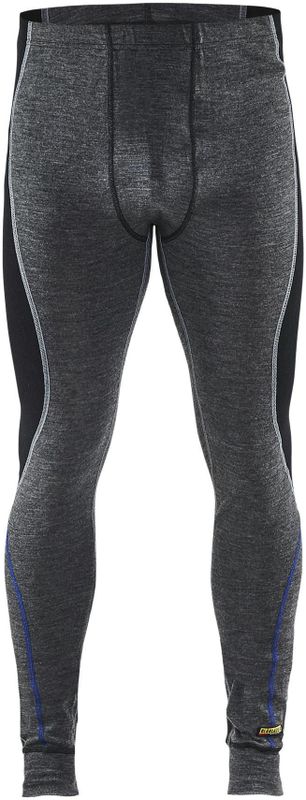 Blåkläder - 1849-1732 - Lange Onderbroek - Grijs/Zwart - 100% Merino