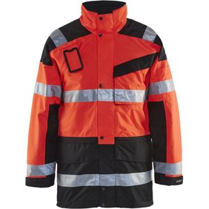 Blåkläder - Parka - High-Vis Rood/Zwart - Uitneembare Voering