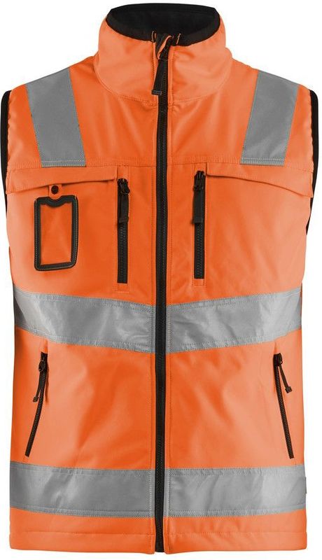 Blåkläder 3049-2517 Softshell vest High Vis High Vis Oranje maat L