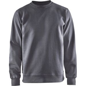 Blåkläder - 3364-1048 Sweatshirt - Grijs - Jersey - Ronde Hals