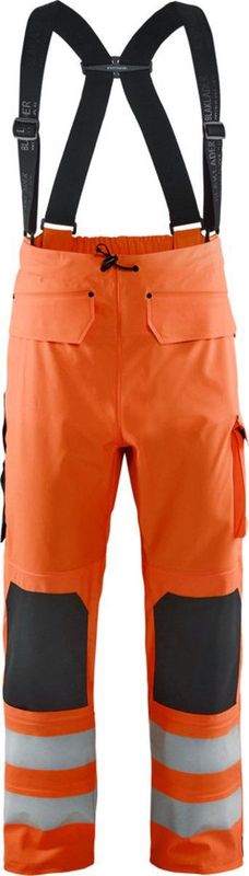 BLAKLÄDER® unisex Warnschutz-Latzhose 1302 orange Größe 4XL