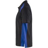 Blaklader Poloshirt piqué 3324-1050 - Zwart/Korenblauw - XL