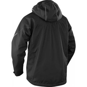 Blåkläder - 4890-1977 - Lichtgewicht Winterjas - Zwart/Rood - Ademend - Waterdicht