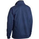 Industrie - Bi-Colour Sweater - Katoen - Hoge Kraag - Ritssluiting