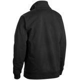 Blåkläder 3353-1158 Sweatshirt bi-colour met halve rits Zwart/Grijs maat XXXL