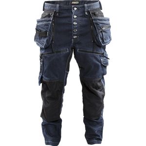 Blaklader Werkspijkerbroek Stretch X1900 1999-1141 - Mannen - Navy/Zwart - 44