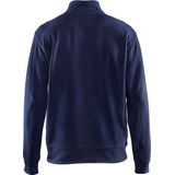Blåkläder - 3371-1158 - Sweatshirt met Rits - Marineblauw - Katoen
