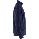 Blåkläder - 3371-1158 - Sweatshirt met Rits - Marineblauw - Katoen