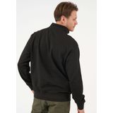 Blåkläder - Sweatshirt met Halve Rits - Rood - Katoenmix