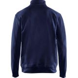Blåkläder - 3369-1158 Sweatshirt - Marineblauw - Katoen - Halve Rits