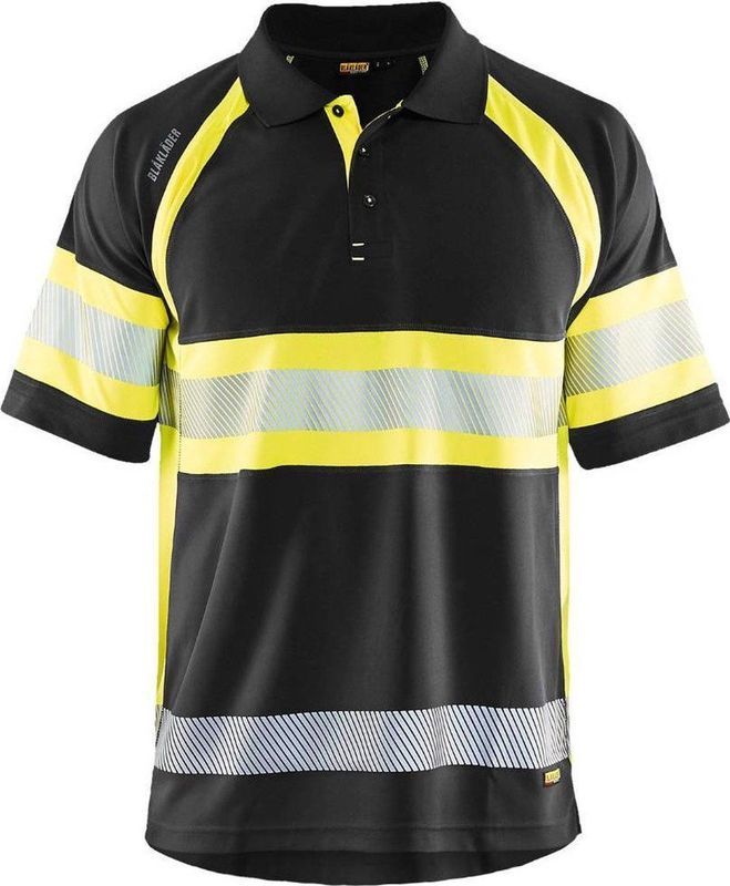 Blaklader UV-T-shirt High Vis 3337-1051 - Zwart High Vis Geel