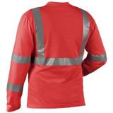 Blåkläder - 3383-1011 - UV-T-shirt - High Vis Rood - Polyester - Lange Mouwen