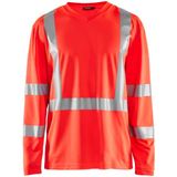Blåkläder - 3383-1011 - UV-T-shirt - High Vis Rood - Polyester - Lange Mouwen
