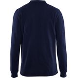 Blaklader Poloshirt lange mouw 3388-1050 - Marineblauw