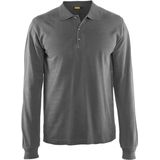 Blåkläder - Poloshirt Lange Mouw - Zwart - Katoen