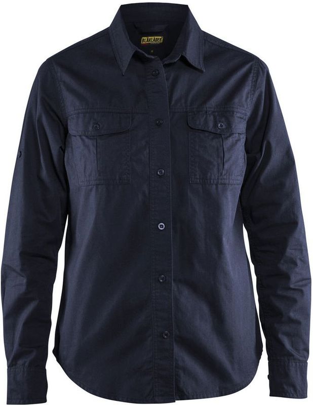 Blåkläder - 3208-1135 - Overhemd - Marineblauw - Dames