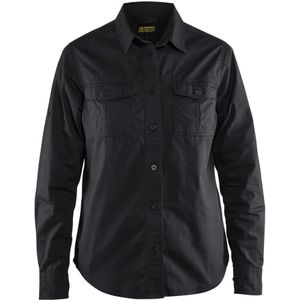 Blåkläder - 3208-1135 - Dames Overhemd - Zwart
