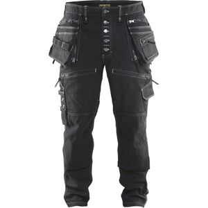 Blåkläder - 1999-1141 Werkbroek - Marineblauw/Zwart - CORDURA® Denim Stretch