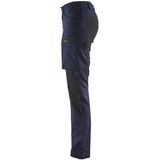Blaklader Dames Service werkbroek Stretch 7159-1845 - Vrouwen - Dark Navy/Zwart
